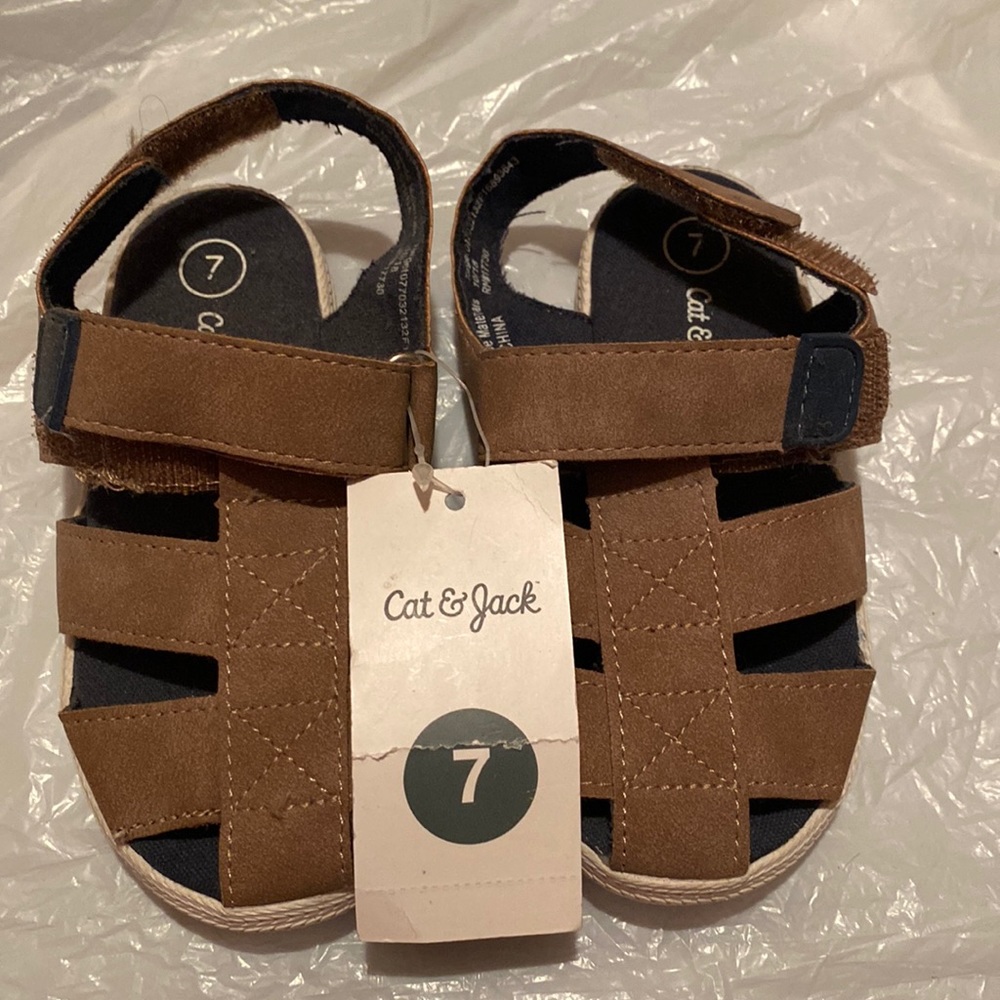 Cat & Jack brown Sandal